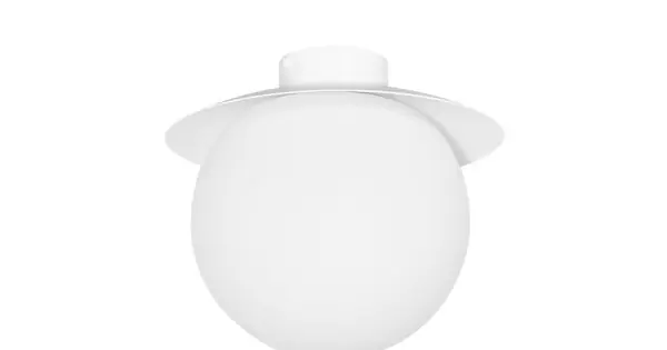 Végkiárusítás UMMO Lighting Kuul fehér mennyezeti lámpa (UMM-KLC11000) E27 1 izzós IP20