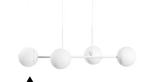 UMMO Lighting Kop fehér vízvédett függesztett lámpa (UMM-KPE411PS0) E27 4 izzós IP44 Alacsony ár