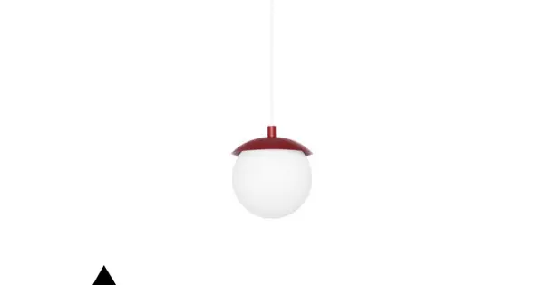 UMMO Lighting Kuul burgundi-fehér függesztett lámpa (UMM-KLF141PS0) G9 1 izzós IP44 Utolsó esély