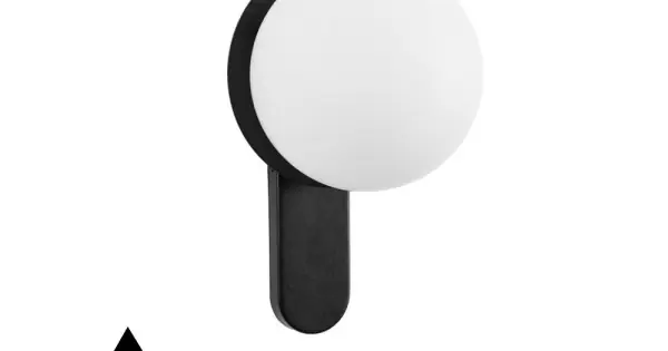 Biztonságos fizetés UMMO Lighting Kuul fekete-fehér fali lámpa (UMM-KLD120S0) G9 1 izzós IP44