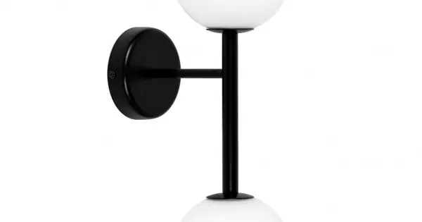 UMMO Lighting Kop fekete-fehér fali lámpa (UMM-KPB22000) G9 2 izzós IP20 Árcsökkenés