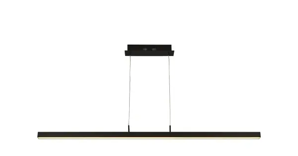 Végkiárusítás Searchlight Tribeca fekete LED függesztett lámpa (SL-96381-1BK) LED 1 izzós IP20