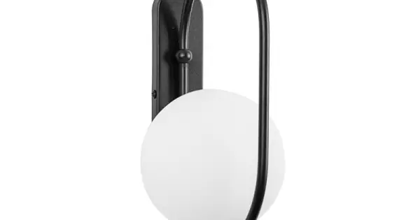 Vedd meg online UMMO Lighting Koban fekete-fehér vízvédett fali lámpa (UMM-KOD120S0) G9 1 izzós IP44