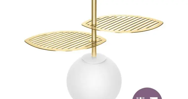 UMMO Lighting Fyllo sárgaréz-fehér függesztett lámpa (UMM-FYA131P0) G9 1 izzós IP20 Csak ma