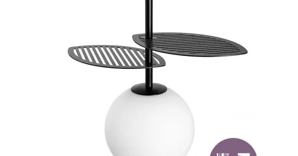 UMMO Lighting Fyllo fekete-fehér függesztett lámpa (UMM-FYA122P0) G9 1 izzós IP20 Csak ma