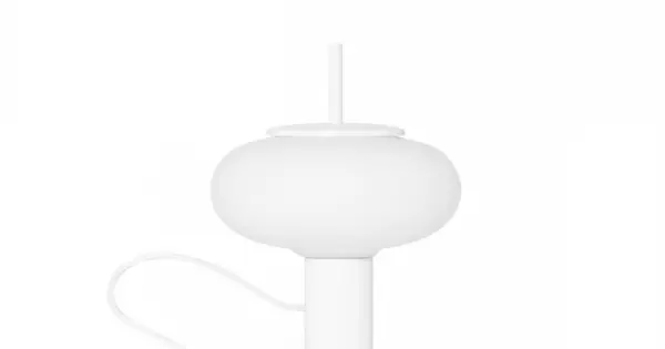 Prémium UMMO Lighting Torni fehér asztali lámpa (UMM-TOS111P1) E27 1 izzós IP20