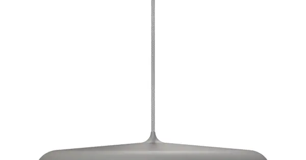 Nordlux Artist szürke LED függesztett lámpa (NOR-83093010) LED 1 izzós IP20 Exkluzív ajánlat