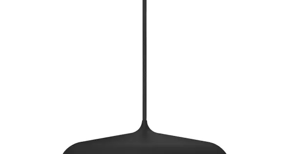 Utolsó esély Nordlux Artist fekete LED függesztett lámpa (NOR-83083003) LED 1 izzós IP20