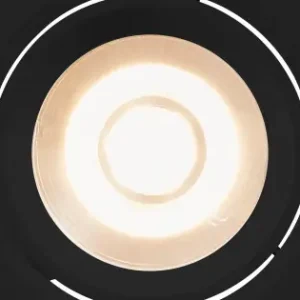 Végkiárusítás Nordlux Roar fekete LED beépíthető lámpa (NOR-84960003) LED 1 izzós IP23