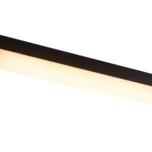 Csak ma Nordlux Malaika fekete-fehér vízvédett LED fürdőszobai fali lámpa (NOR-2310221003) LED 1 izzós IP44
