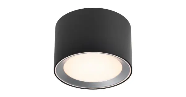 Nordlux Landon Smart fekete vízvédett LED mennyezeti lámpa (NOR-2110840103) LED 1 izzós IP44 Legjobb ár