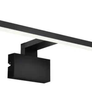 Bestseller Nordlux Marlee fekete vízvédett fürdőszobai LED tükörvilágítás (NOR-2310301003) LED 1 izzós IP44