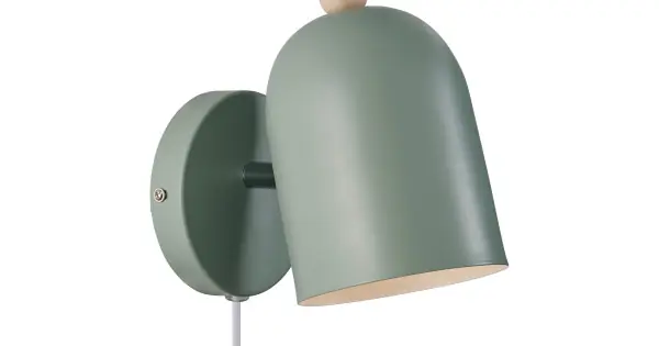 Legnépszerűbb Nordlux Gaston zöld fali lámpa (NOR-2412671023) E27 1 izzós IP20