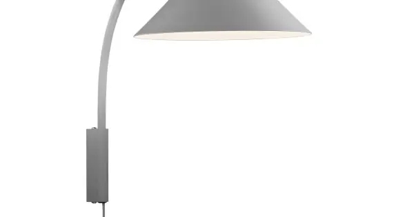 Akciós ár Nordlux Dial szürke fali lámpa (NOR-2213371010) E27 1 izzós IP20