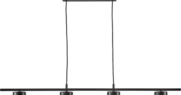 Nordlux Clyde fekete LED függesztett lámpa (NOR-2010813003) LED 1 izzós IP20 Végkiárusítás