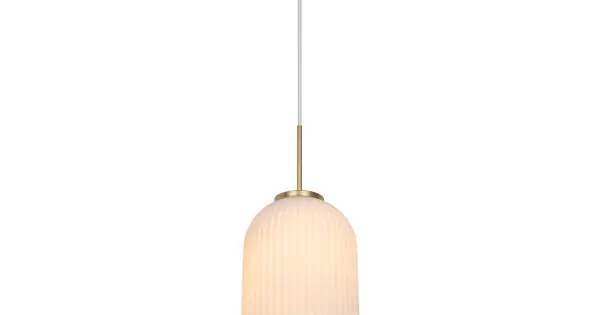 Legkelendőbb Nordlux Milford fehér függesztett lámpa (NOR-2213203001) E27 1 izzós IP20