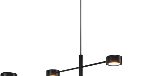 Nordlux Clyde fekete LED függesztett lámpa (NOR-2010803003) LED 1 izzós IP20 Exkluzív ajánlat