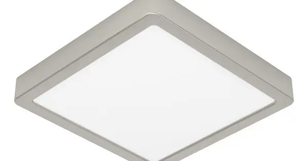 Végkiárusítás Eglo Fueva 6-Z matt nikkel LED mennyezeti lámpa (EG-901383) LED 1 izzós IP44