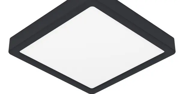 Eglo Fueva 6-Z fekete LED mennyezeti lámpa (EG-901374) LED 1 izzós IP44 Rendeld meg most