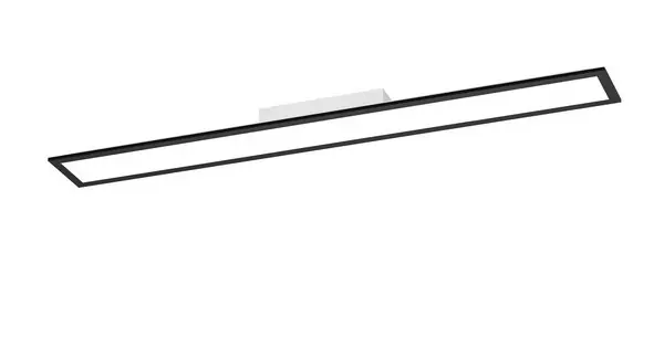 Azonnal elérhető Eglo Moradillo-Z fekete LED mennyezeti lámpa (EG-901511) LED 1 izzós IP20