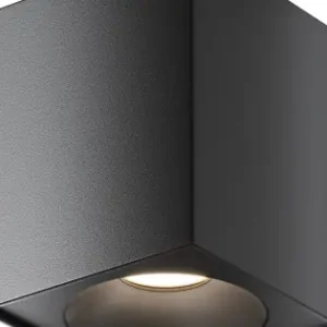 Maytoni Zoom fekete vízvédett mennyezeti lámpa (MAY-C030CL-01B) GU10 1 izzós IP65 Ajánlat
