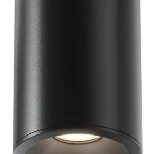 Maytoni Zoom fekete vízvédett mennyezeti lámpa (MAY-C029CL-01B) GU10 1 izzós IP65 Kiárusítás