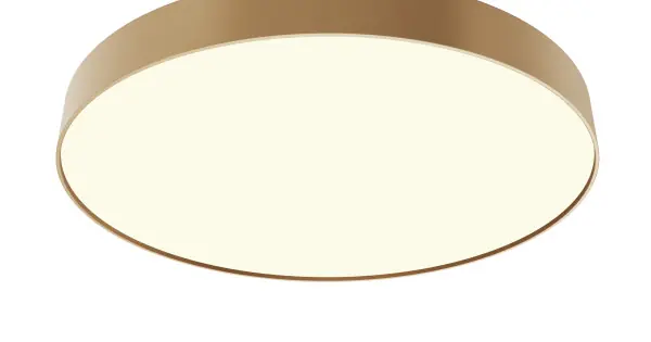 Biztonságos vásárlás Maytoni Zon arany LED mennyezeti lámpa (MAY-C032CL-90W3K-RD-MG) LED 1 izzós IP20