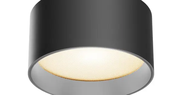 Legjobb ár Maytoni Vega fekete LED mennyezeti lámpa (MAY-C089CL-15W3K-B) LED 1 izzós IP20