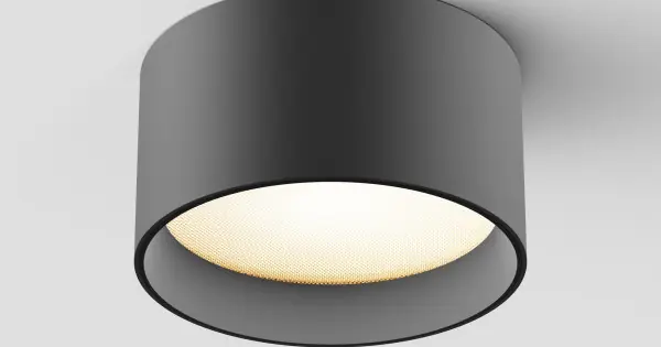 Csak ma Maytoni Vega fekete LED mennyezeti lámpa (MAY-C089CL-12W3K-B) LED 1 izzós IP20