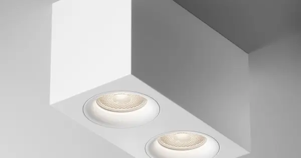 Maytoni Slim fehér mennyezeti lámpa (MAY-C013CL-02W) GU10 2 izzós IP20 Prémium