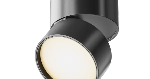 Kihagyhatatlan ajánlat Maytoni Onda fekete LED mennyezeti lámpa (MAY-C024CL-L12B3K) LED 1 izzós IP20