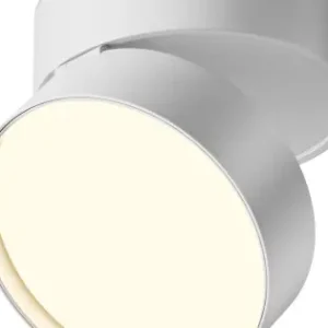 Szezonális akció Maytoni Onda fehér LED mennyezeti lámpa (MAY-C024CL-18W3K-W-1) LED 1 izzós IP20