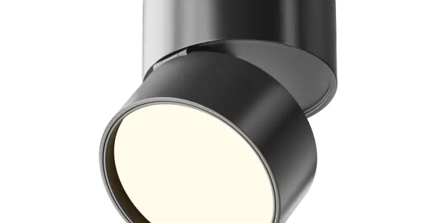 Maytoni Onda fekete LED mennyezeti lámpa (MAY-C024CL-12W3K-B-1) LED 1 izzós IP20 Utolsó esély