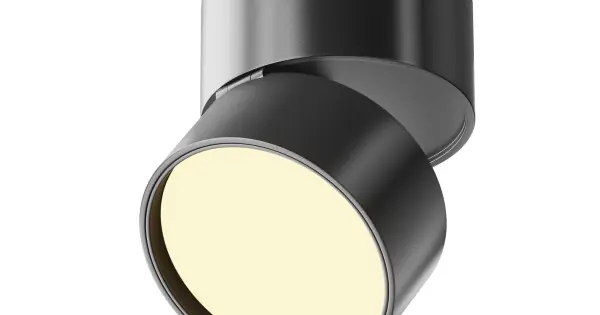 Maytoni Onda fekete LED mennyezeti lámpa (MAY-C024CL-12W2.7K-B-1) LED 1 izzós IP20 Outlet