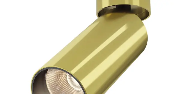 Népszerű Maytoni Focus LED sárgaréz LED mennyezeti lámpa (MAY-C055CL-L12W3K-W-BS) LED 1 izzós IP20