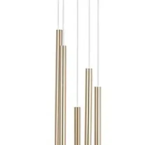 Csak ma Sigma Sopel Premium arany függesztett lámpa (SIG-40959) G9 5 izzós IP20