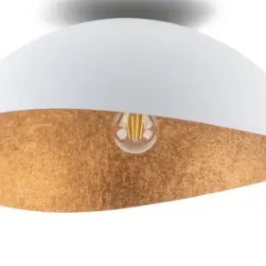 Ajánlat Sigma Solaris fehér-réz mennyezeti lámpa (SIG-40619) E27 1 izzós IP20