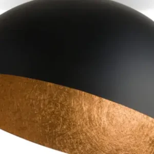 Vásárlói kedvenc Sigma Sfera fekete-réz mennyezeti lámpa (SIG-32470) E27 1 izzós IP20
