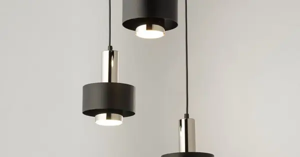 Biztonságos fizetés Sigma Rif Lux fekete-ezüst függesztett lámpa (SIG-40717) GX53 3 izzós IP20