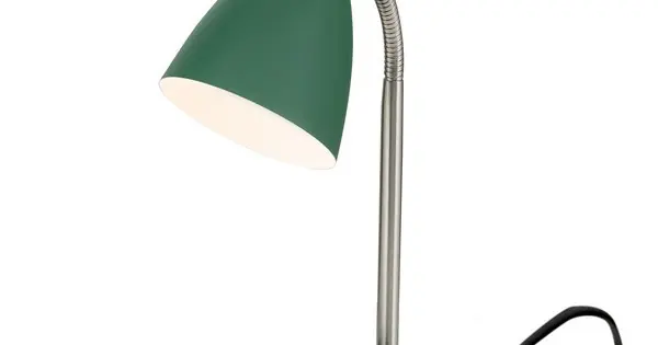 Prémium Orion School zöld asztali lámpa (ORI-LA 4-1187_GREEN) E27 1 izzós IP20