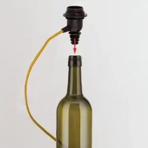 Vedd meg online Orion Bottle arany palackba illeszthető asztali lámpa (ORI-LA 4-1219_GO) E27 1 izzós IP20