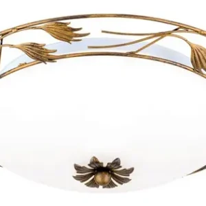 Orion Fleur antik arany-opál mennyezeti lámpa (ORI-DL 7-509/50) E27 3 izzós IP20 Bestseller