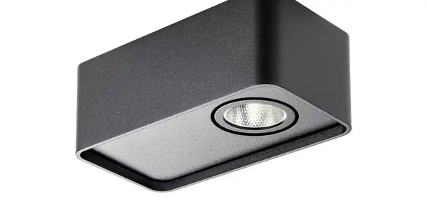 Redo Yuki fekete LED mennyezeti lámpa (RED-01-4229) LED 1 izzós IP20 Biztonságos vásárlás