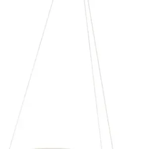 Expressz kézbesítés Redo Storm fehér LED függesztett lámpa (RED-01-3376) LED 1 izzós IP20