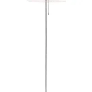 Outlet Orion Ludwig szatén króm-fehér állólámpa (ORI-Stl 12-1186/1_S_CHR) E27 1 izzós IP20