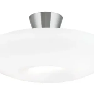 Orion Blanc szatén króm-opál mennyezeti lámpa (ORI-DL 7-566/2) E27 2 izzós IP20 Vásárlói kedvenc