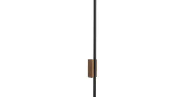 TK Lighting Flash Wood fekete-barna fali lámpa (TK-6431) LED 1 izzós IP20 Akció