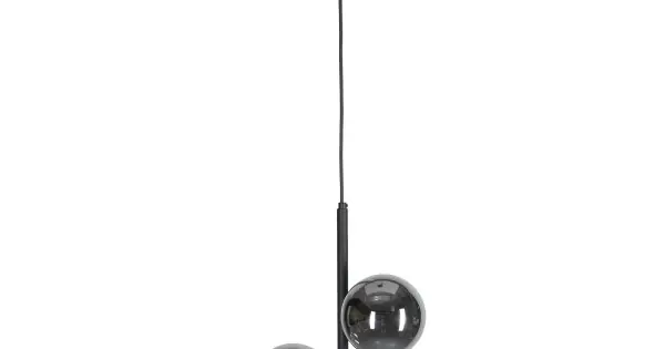 Árengedmény TK Lighting Estera fekete függesztett lámpa (TK-5767) G9 3 izzós IP20