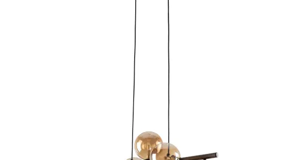 Utolsó esély TK Lighting Estera barna függesztett lámpa (TK-6105) G9 5 izzós IP20