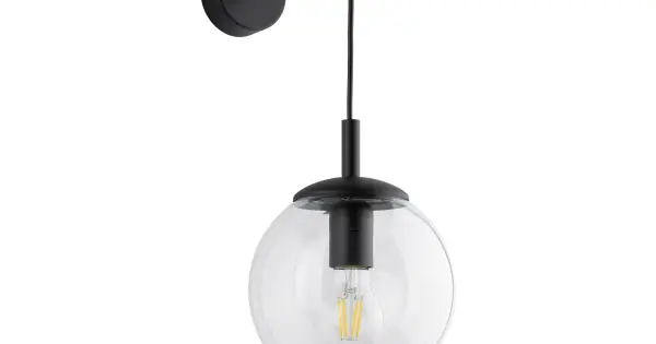 Vedd meg online TK Lighting Esme átlátszó falikar (TK-5387) E27 1 izzós IP20